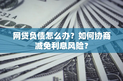 北京网贷负债怎么办？如何协商减免利息风险？