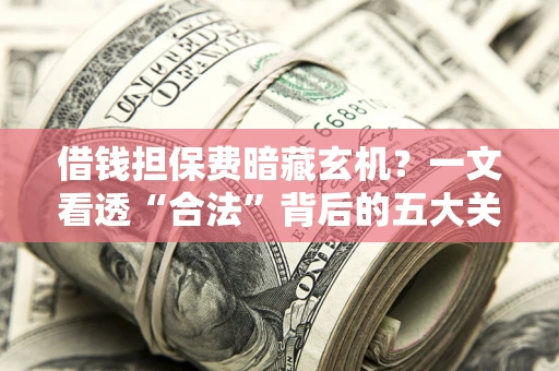 北京借钱担保费暗藏玄机？一文看透“合法”背后的五大关键陷阱
