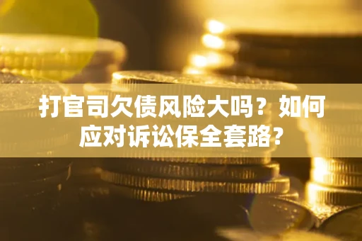 北京打官司欠债风险大吗？如何应对诉讼保全套路？